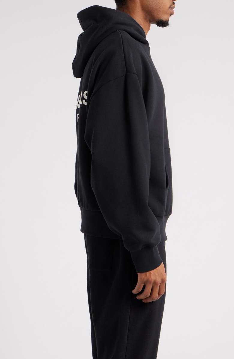 Fear of God Essentials Classic Fit Logo Graphic Hoodie, Alternate, color,