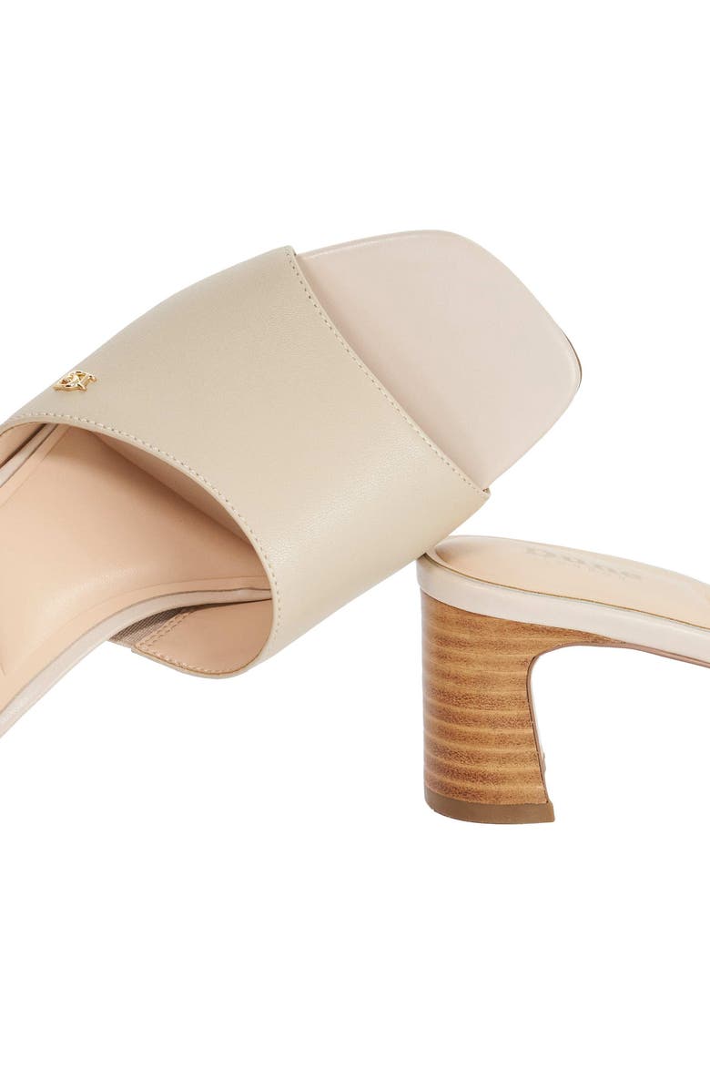 Dune London Mazy Slide Sandal, Alternate, color, Ecru