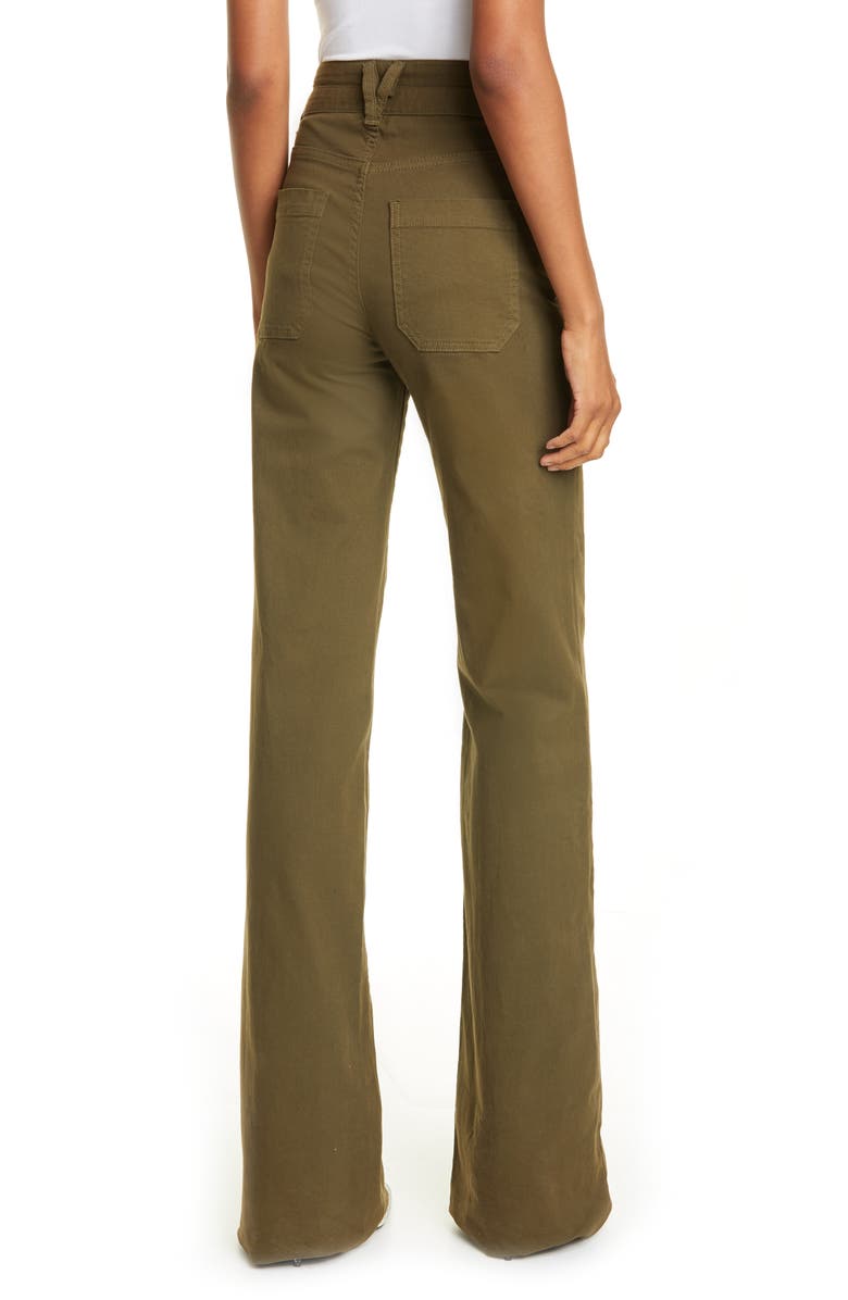 Veronica Beard Crosbie High Waist Cargo Jeans, Alternate, color, 