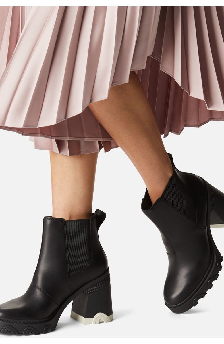 SOREL Brex<sup>™</sup> Waterproof Platform Block Heel Chelsea Boot, Alternate, color,