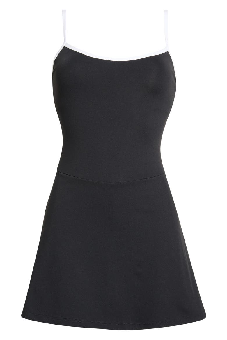 Sport Court Dress, Alternate, color, BLACK/WHITE