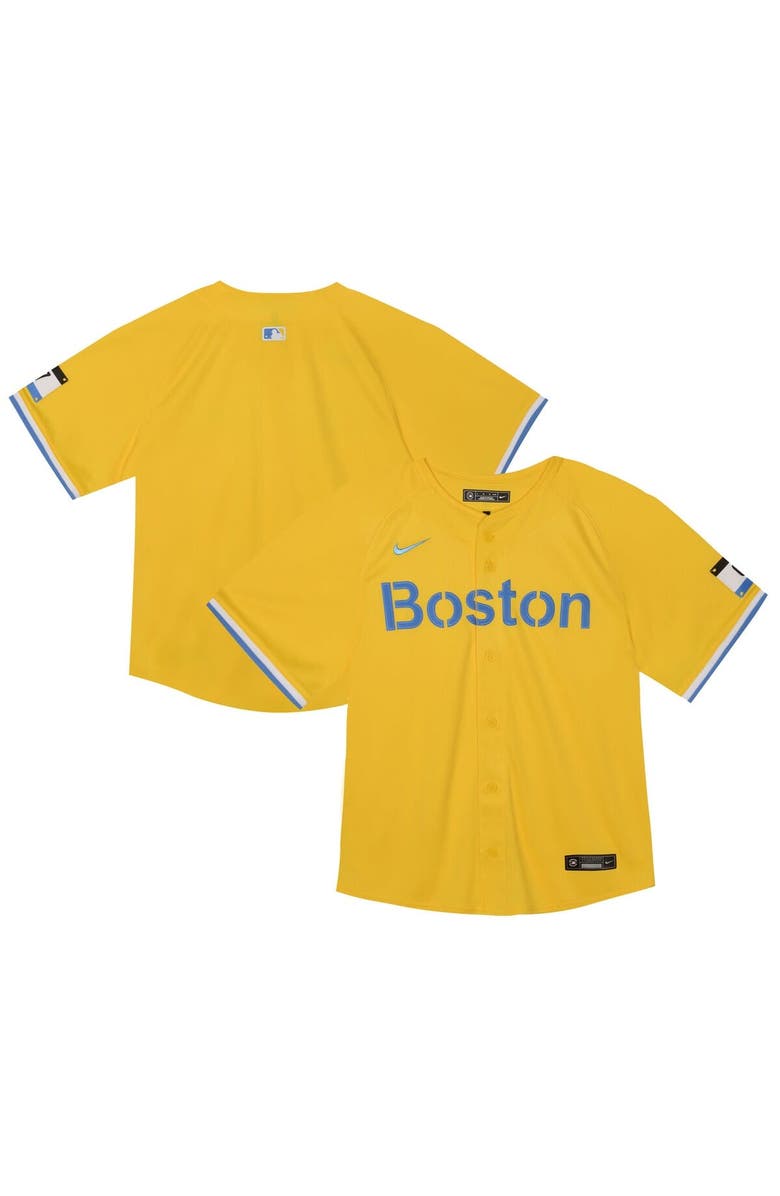 Nike Toddler Nike Gold Boston Red Sox City Connect Limited Jersey, Main, color, Gold