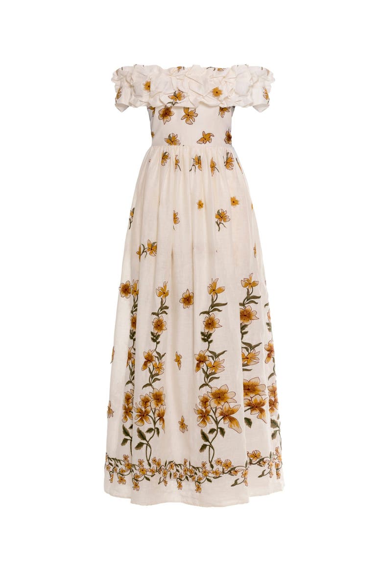 Espliego Promesa Maxi Dress, Main, color, Multicolor