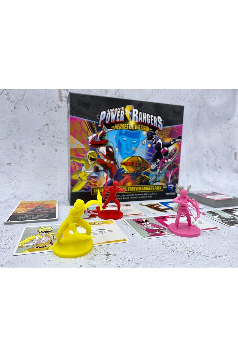 Heroes of the Grid Legendary Rangers Forever Rangers, Alternate, color, Multicolored