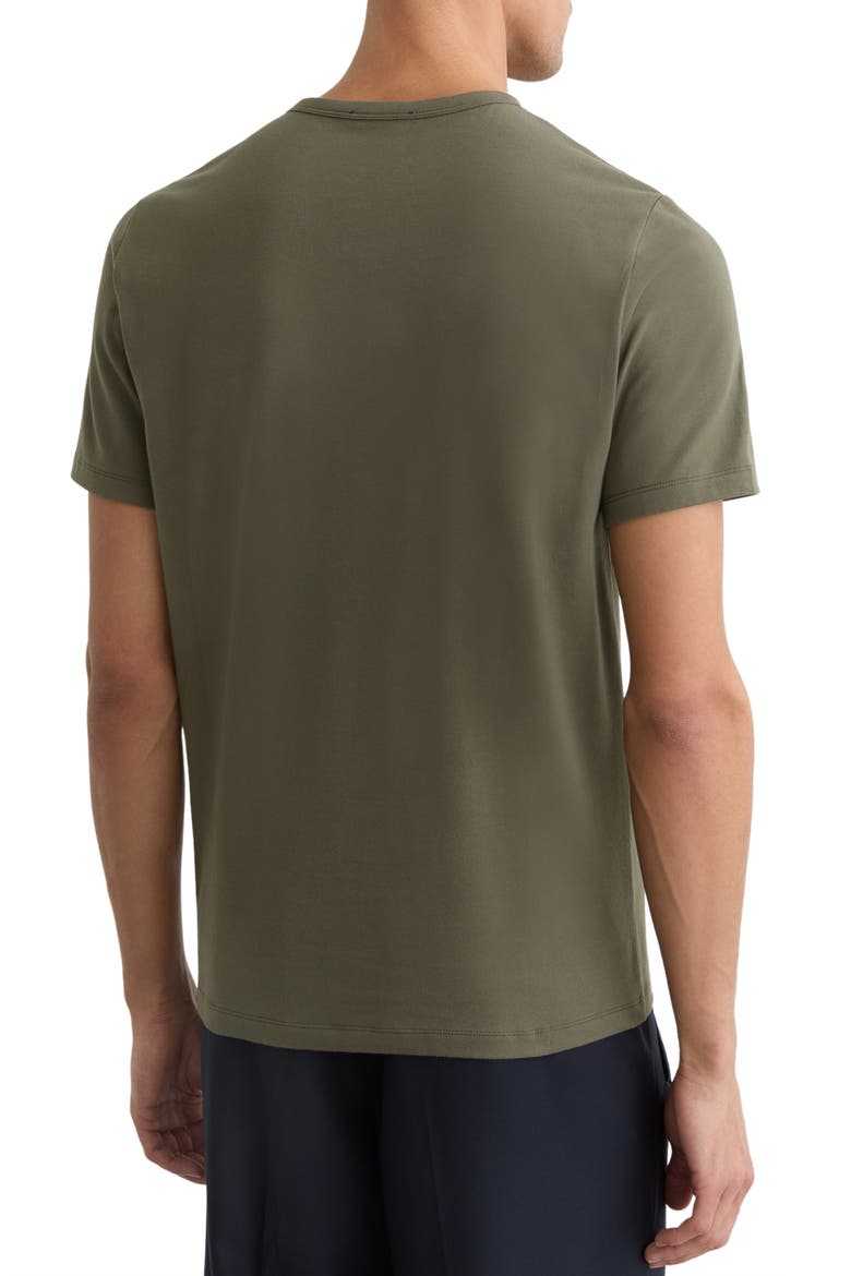 Joe Stretch Cotton T-Shirt, Alternate, color, KHAKI GREEN