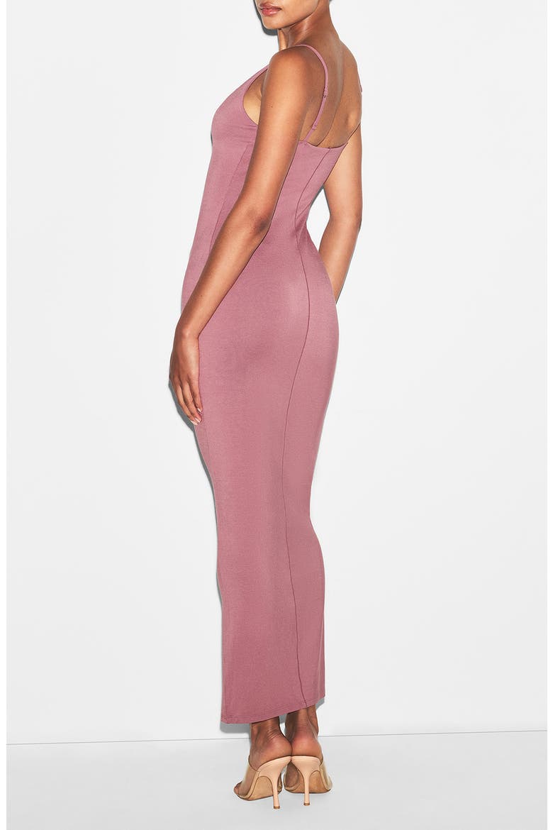 skims pink long dress SKIMS Long Slip Dress | Bubble Gum Tonal | Pink | Fits Everybody Lace | M | Medium