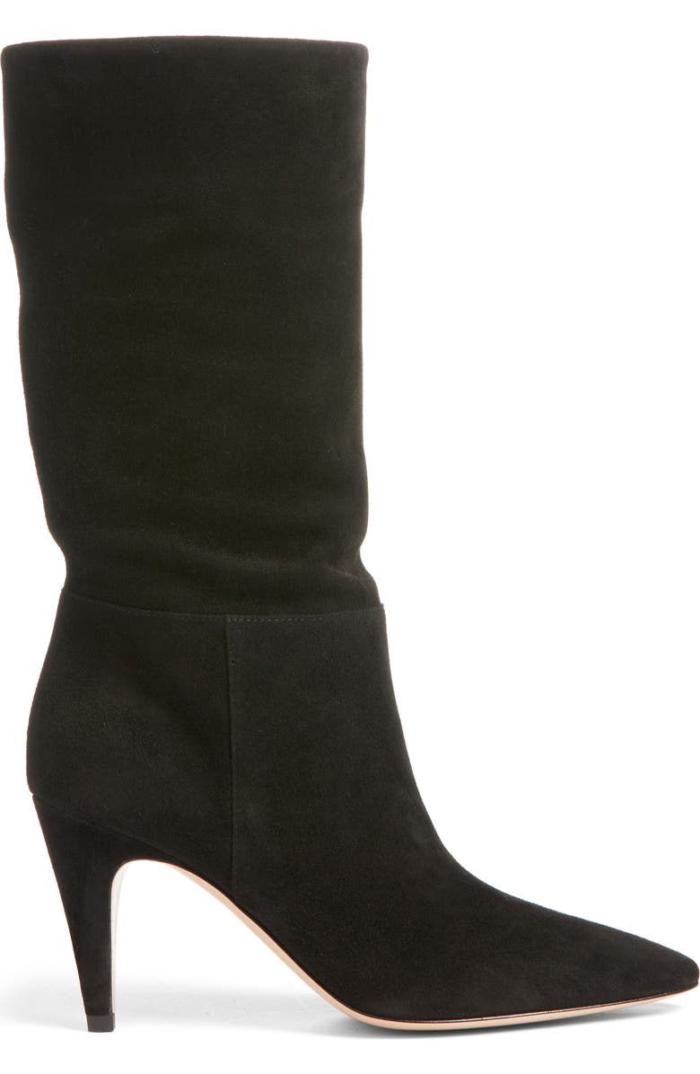Gianvito Rossi Pointed Toe Boot, Alternate, color, Black