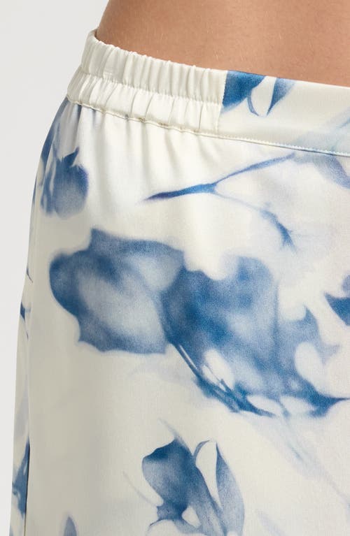 Shop Lunya X Grace Dines Washable Silk Pajamas In Whispered Bloom Large