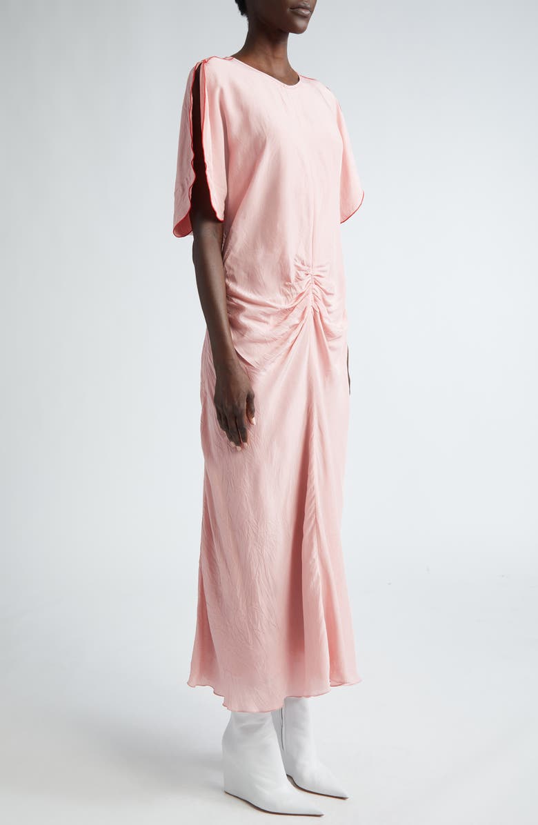 Victoria Beckham Tulip Sleeve Gathered Waist Dress, Alternate, color,