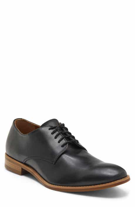 Leather Plain Toe Derby