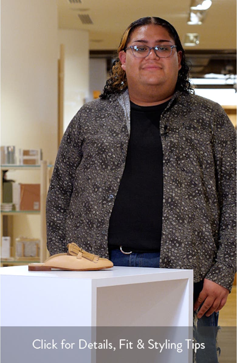 Lainey Kiltie Bit Loafer Mule, sales video thumbnail