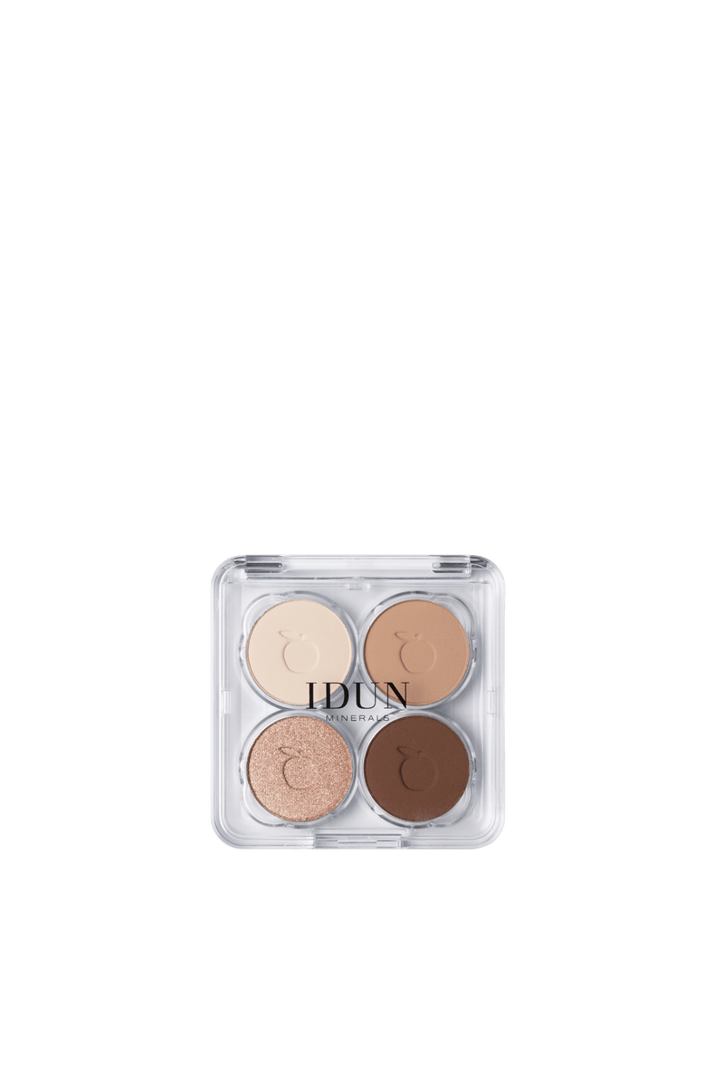 IDUN Minerals Mineral Eyeshadow Palette, Alternate, color, Nejlika (Noble Neutral)