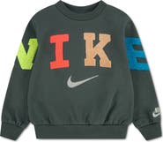 Nike Kids' Club Chenille Fleece Crewneck Sweatshirt
