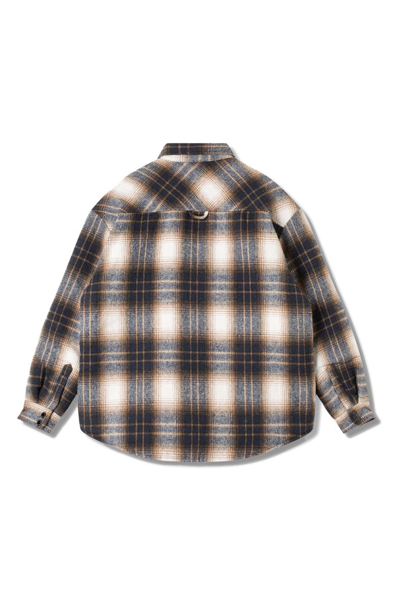 STAN RAY Plaid Cotton Overshirt, Alternate, color,