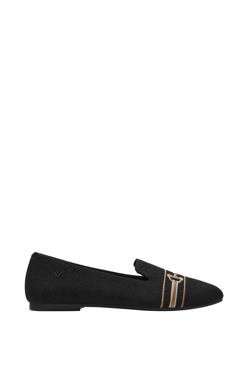 Vivaia Round-toe Embroidered Loafers
