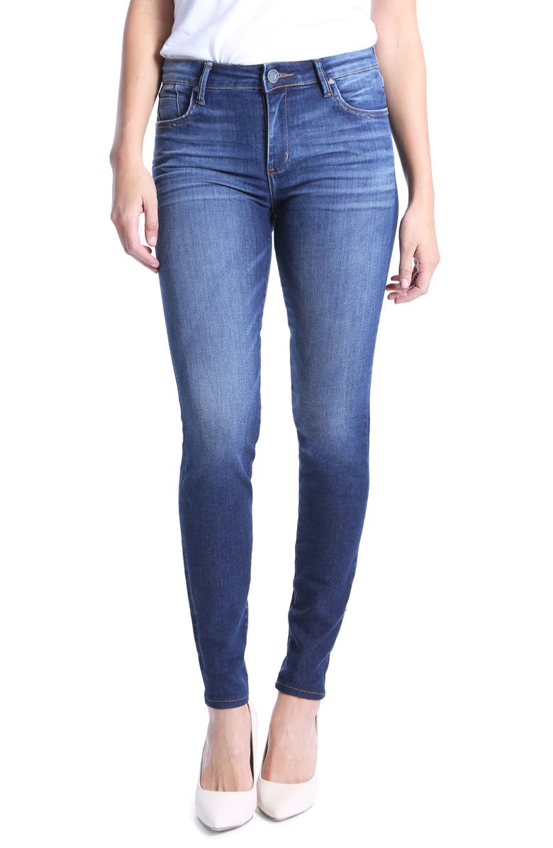 KUT from the Kloth Mia High Waist Skinny Jeans, Main, color, 