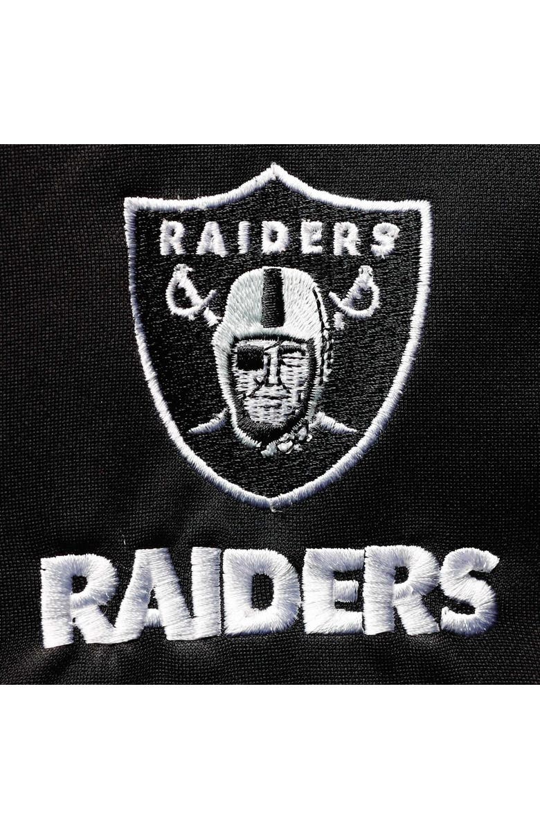 DUNBROOKE Men's Dunbrooke Black/Gray Las Vegas Raiders Apprentice Full-Zip Hoodie, Alternate, color, Black