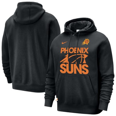 Men's Nike Black Phoenix Suns Courtside Club Pullover Hoodie