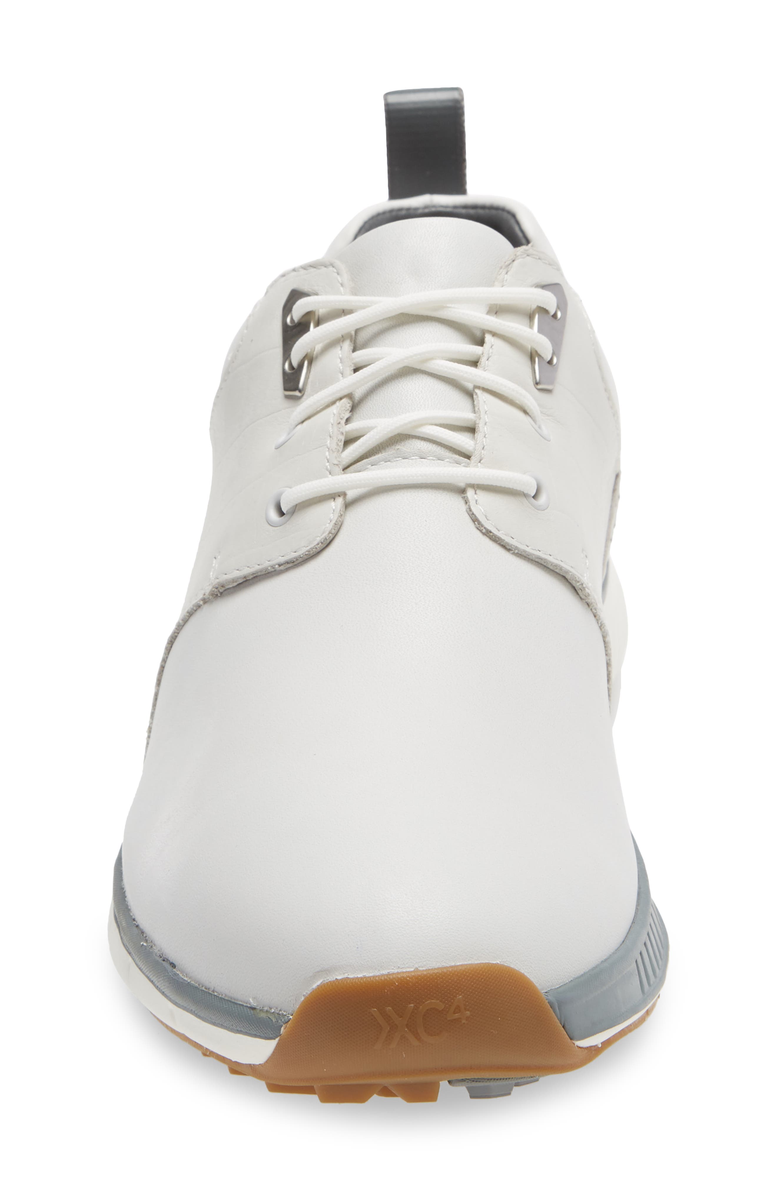 XC4® H2 Luxe Hybrid Waterproof Golf Saddle Sneaker, Alternate, color, WHITE CROC