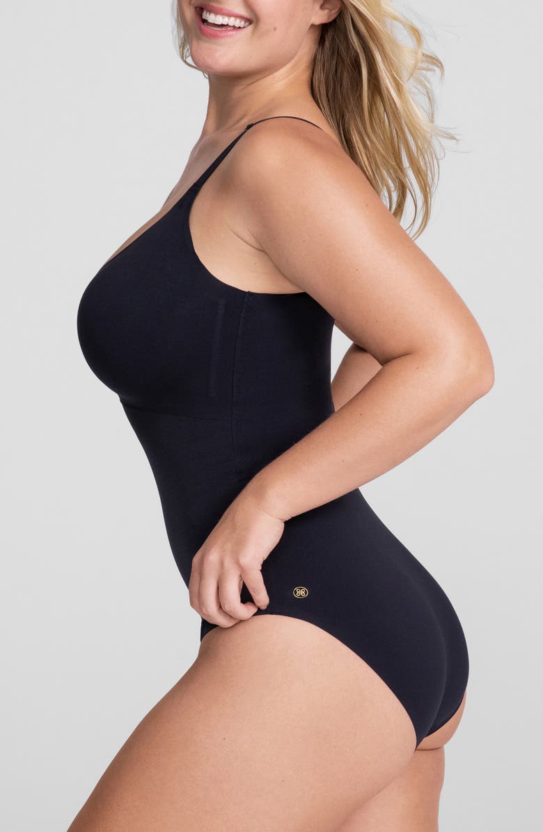 Honeylove Liftwear Cami Bodysuit, Alternate, color, Vamp