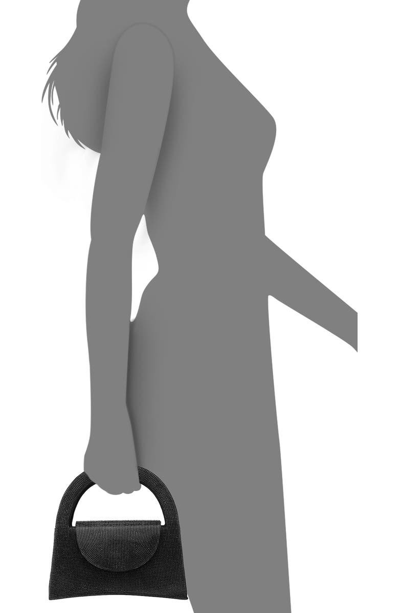 Nina Vixen Crystal Embellished Handbag, Alternate, color,