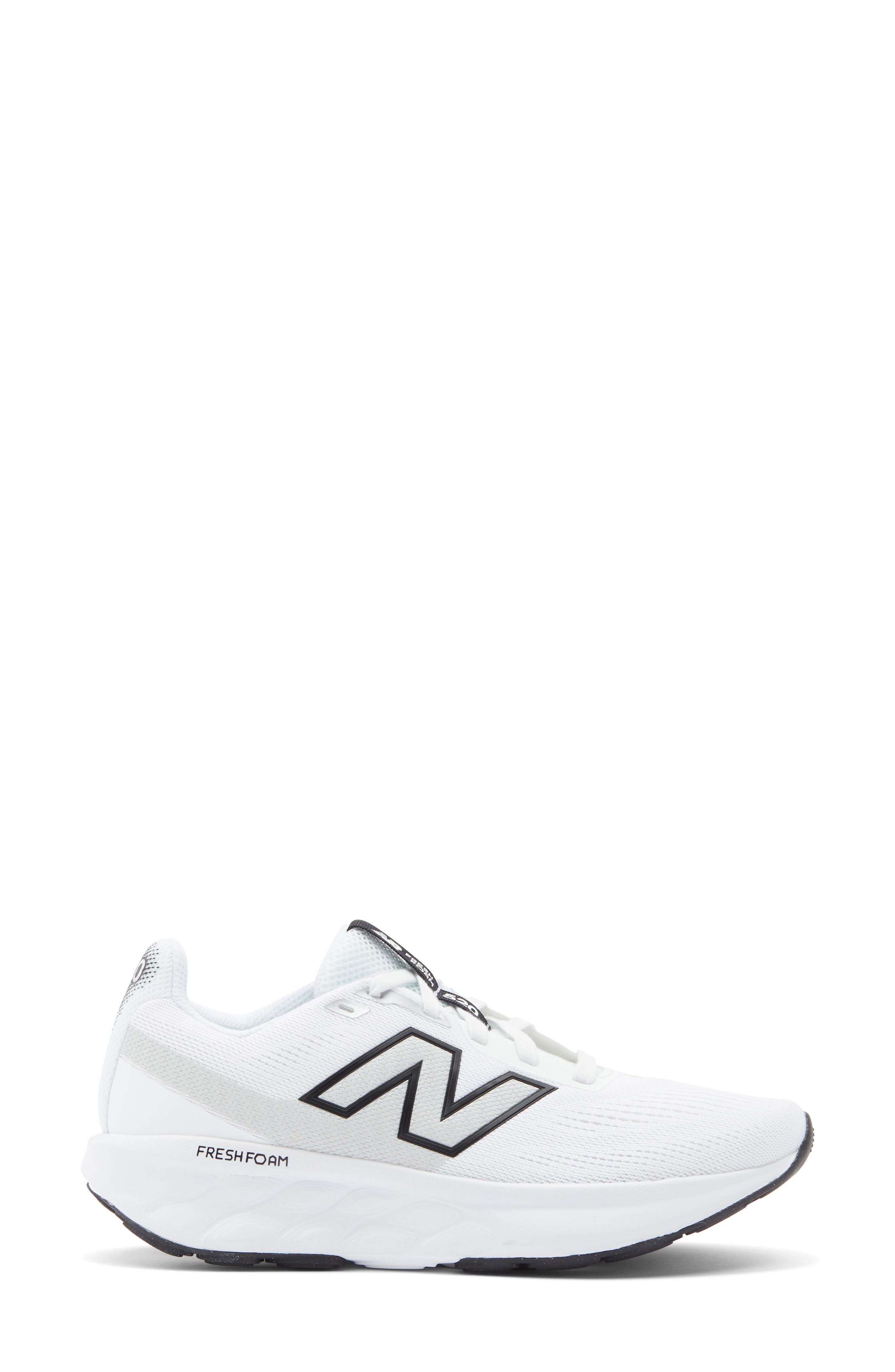 New Balance Fresh Foam 520 V9 Running Shoe, Alternate, color, Nb White/ Black