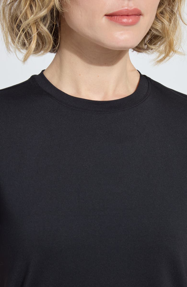 Lysse Boxy Jersey T-Shirt, Alternate, color, Black