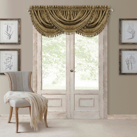 Antonia Waterfall Tassel Window Valance
