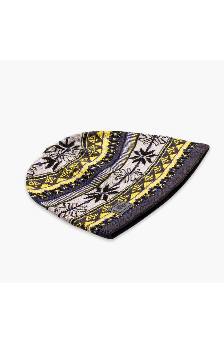 Turtle Fur Lars Merino Wool Beanie, Alternate, color, Carbon