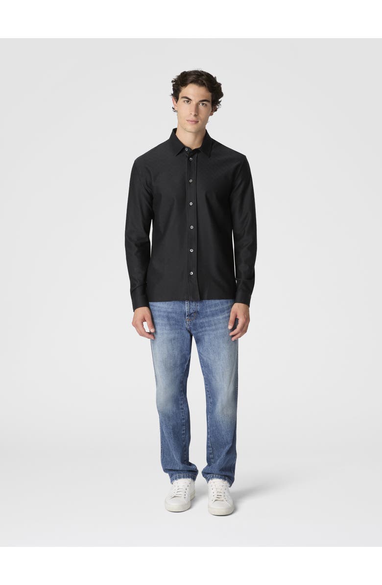 Missoni Zigzag Jersey Cotton Shirt Tone On Tone, Alternate, color, Grey