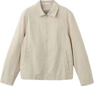 MANGO Cotton Blend Jacket