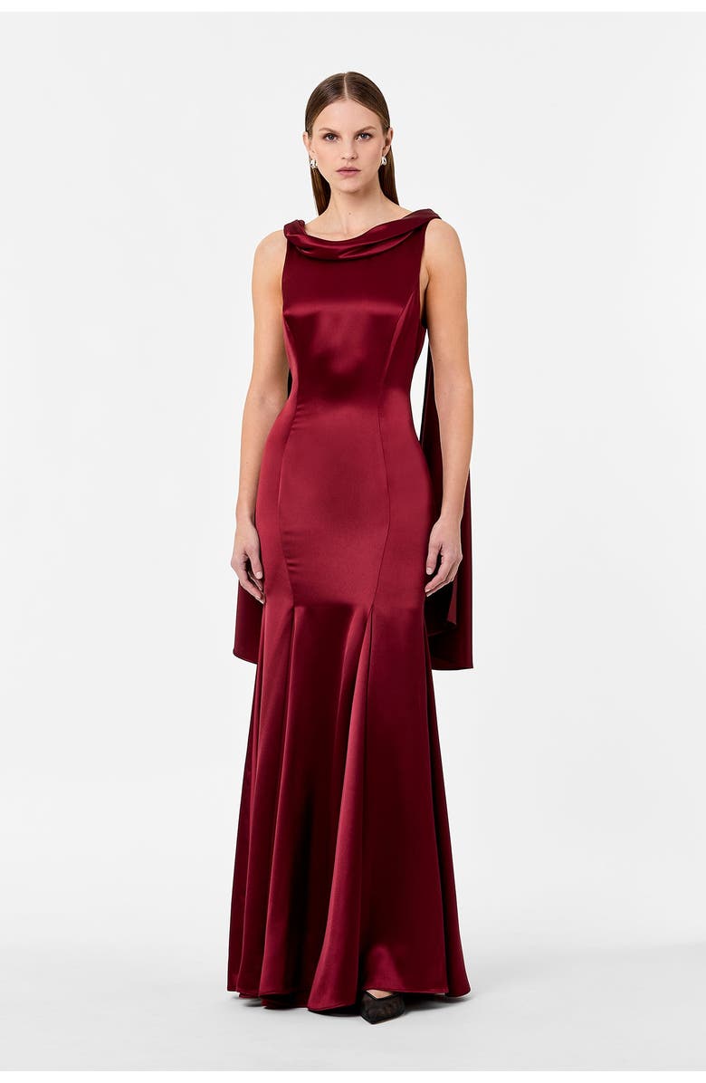 NICHOLAS Nicolette Dress, Main, color, Plum