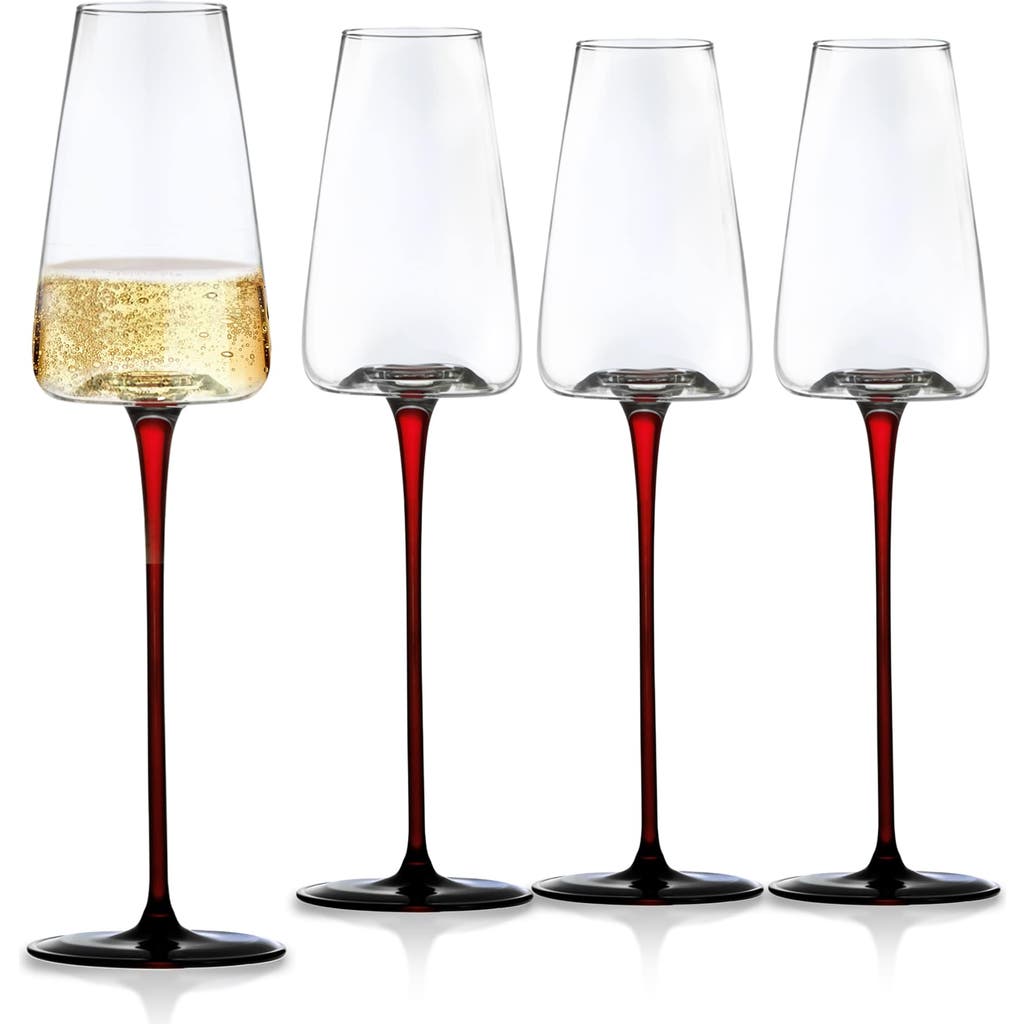 Lemonsoda Concave Champagne Glasses - 9oz - Set of 2 in Clear at Nordstrom
