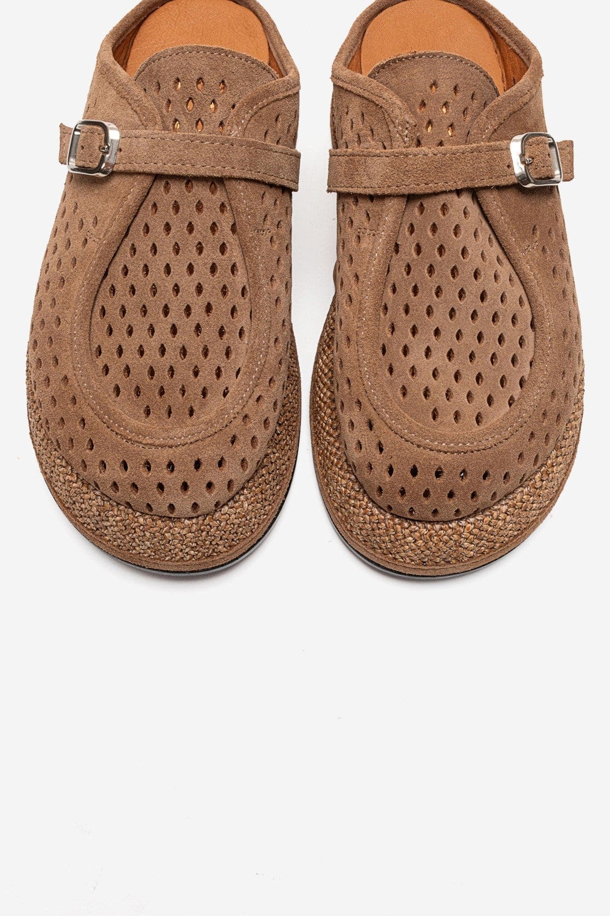 Forever & Always Shoes Vone Leather Mule, Alternate, color, Cognac Suede