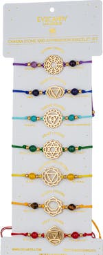 EYE CANDY LOS ANGELES Chakra Bracelet - Set of 7
