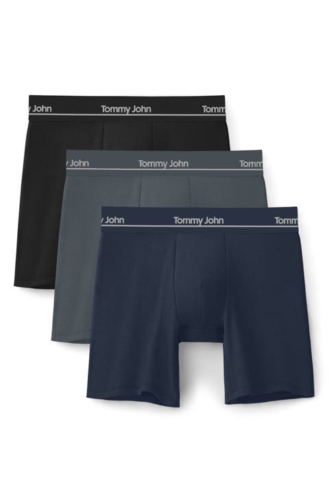 3-Pack Essential Luxe 6-Inch Boxer Briefs