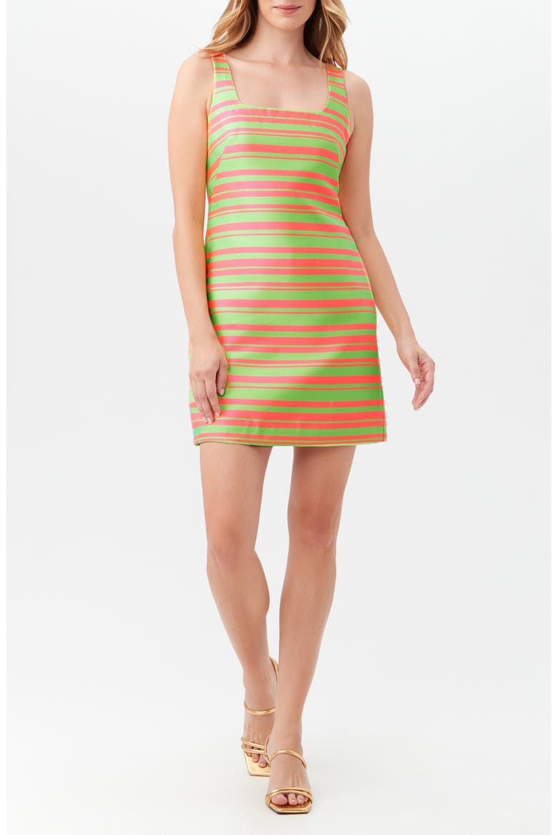Aspiration Sheath Minidress, Alternate, color, PALMA/ SUPERFLORA