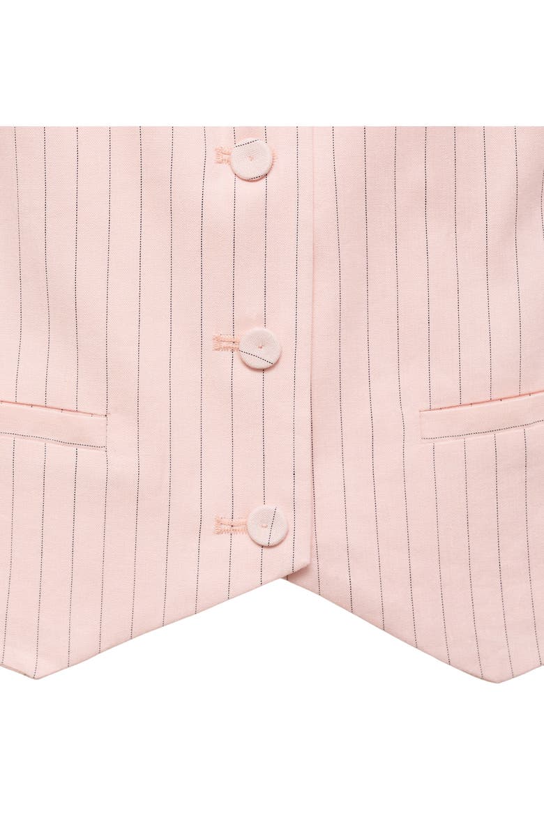 MANGO Stripe Vest, Alternate, color,