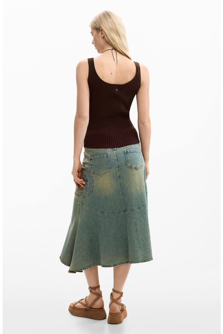 Rib Tank, Alternate, color, BROWN