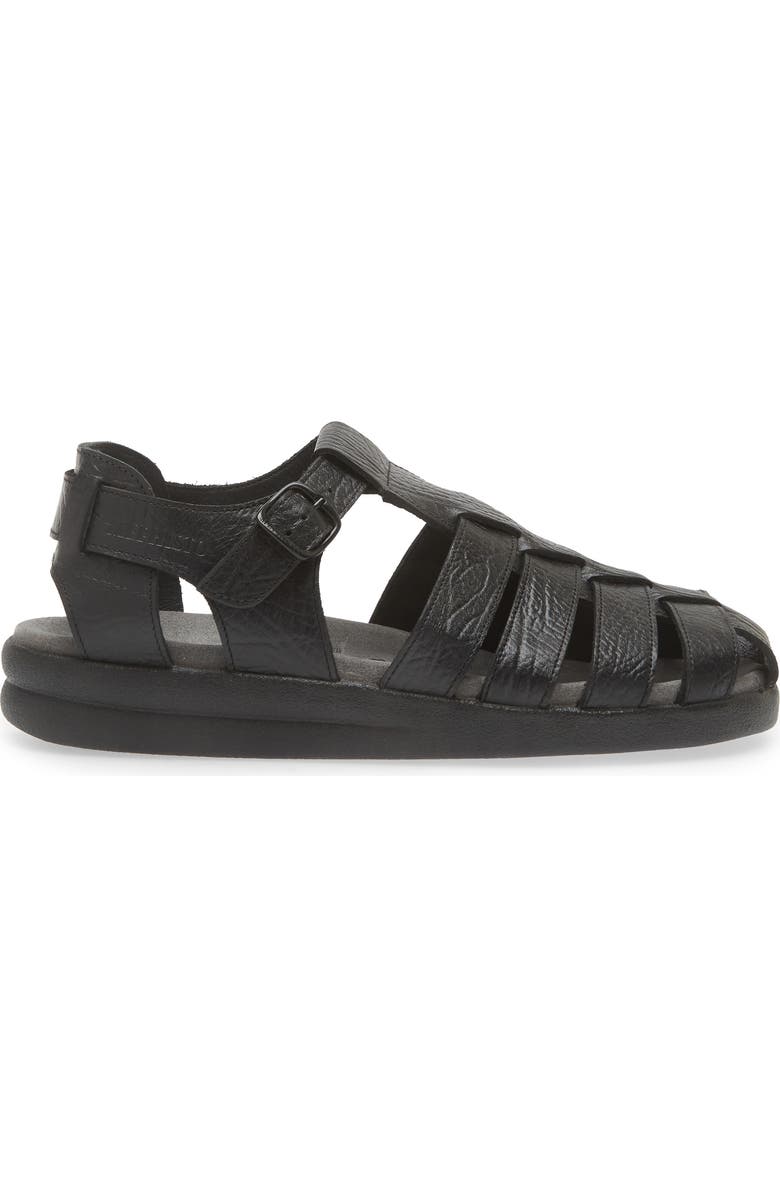 Mephisto Sam Fisherman Sandal, Alternate, color, Black