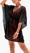 LASCANA Women's Flowy Lace Cover Up