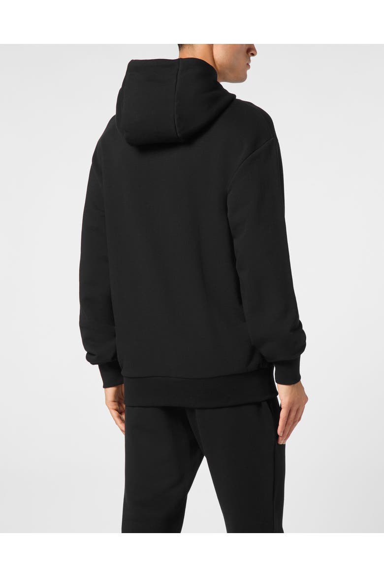 Hooded Sweatshirt Tiger Men, Alternate, color, black