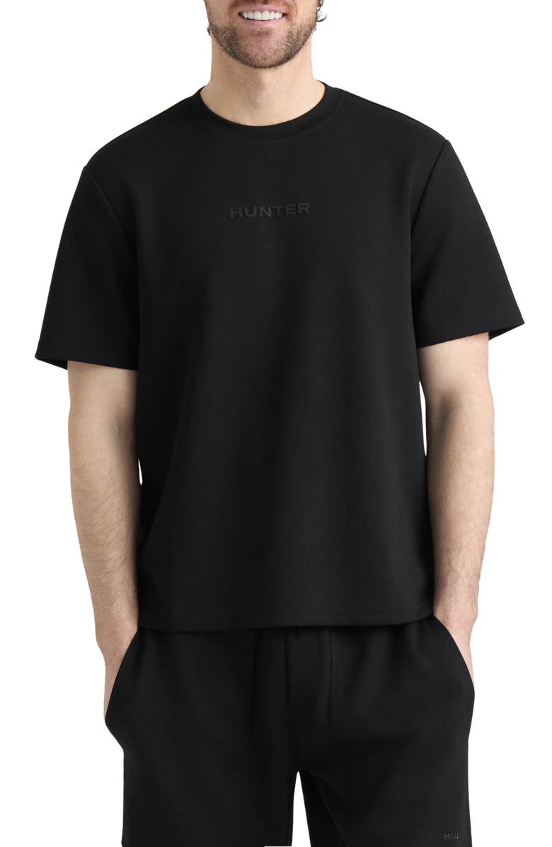 Hunter Barry Scuba Knit T-Shirt, Main, color, 