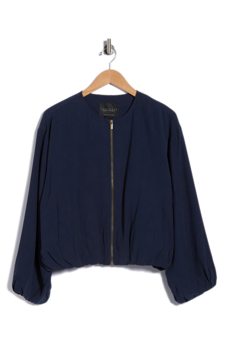 Bubble Jacket, Main, color, NAVY BLUE