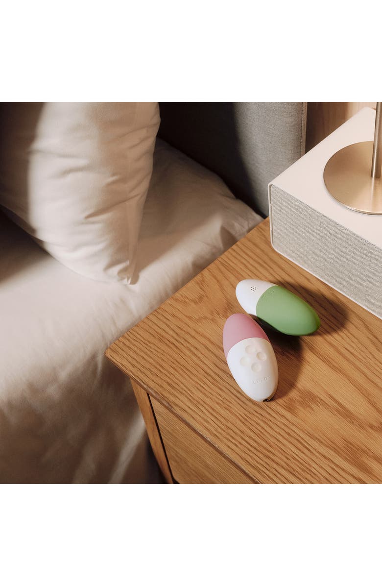 LELO SIRI 3 Sound Activated Vibrator, Alternate, color, Pistachio Green