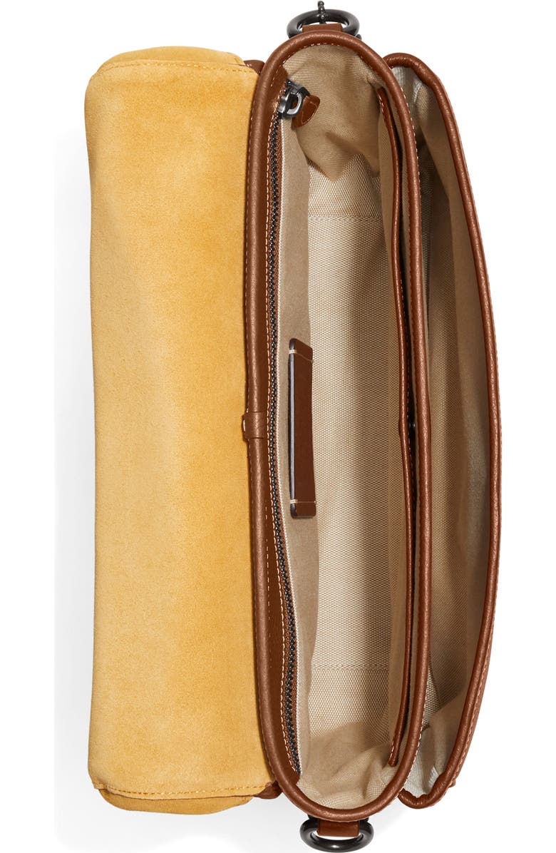 COACH Carriage Leather Messenger Bag, Alternate, color,