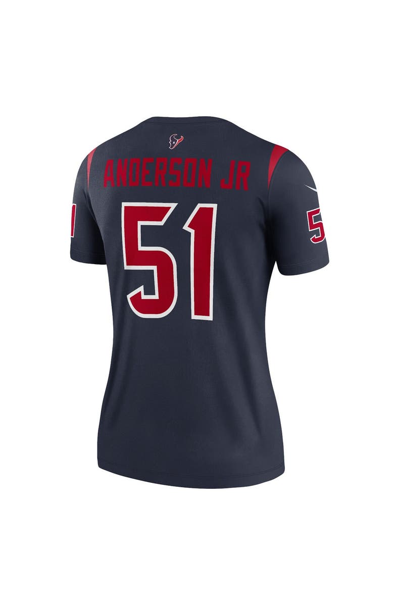 Nike Women's Nike Will Anderson Jr. Navy Houston Texans  Legend Jersey, Alternate, color, 