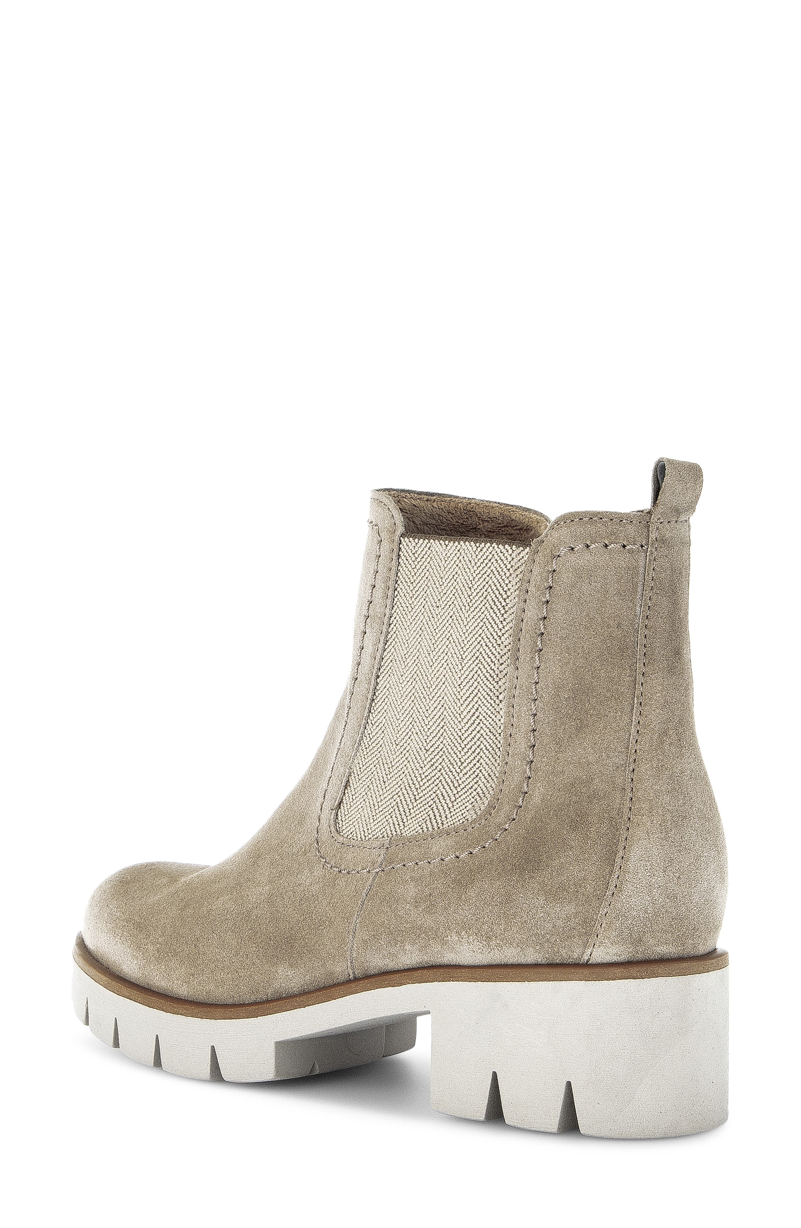 Gabor 71.710 Lug Sole Boot, Alternate, color, Kiesel