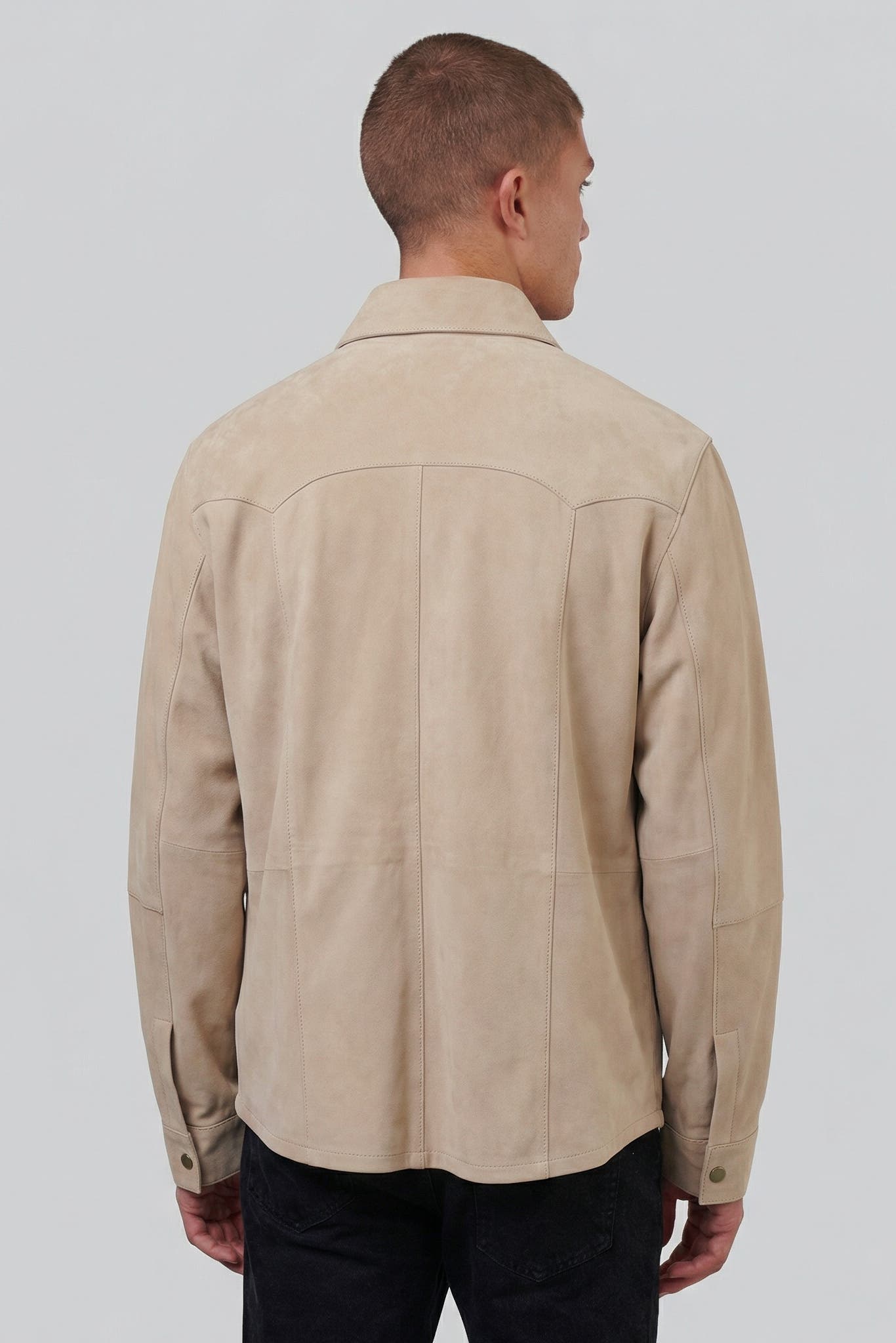 Jett Suede Shirt Jacket - image 2