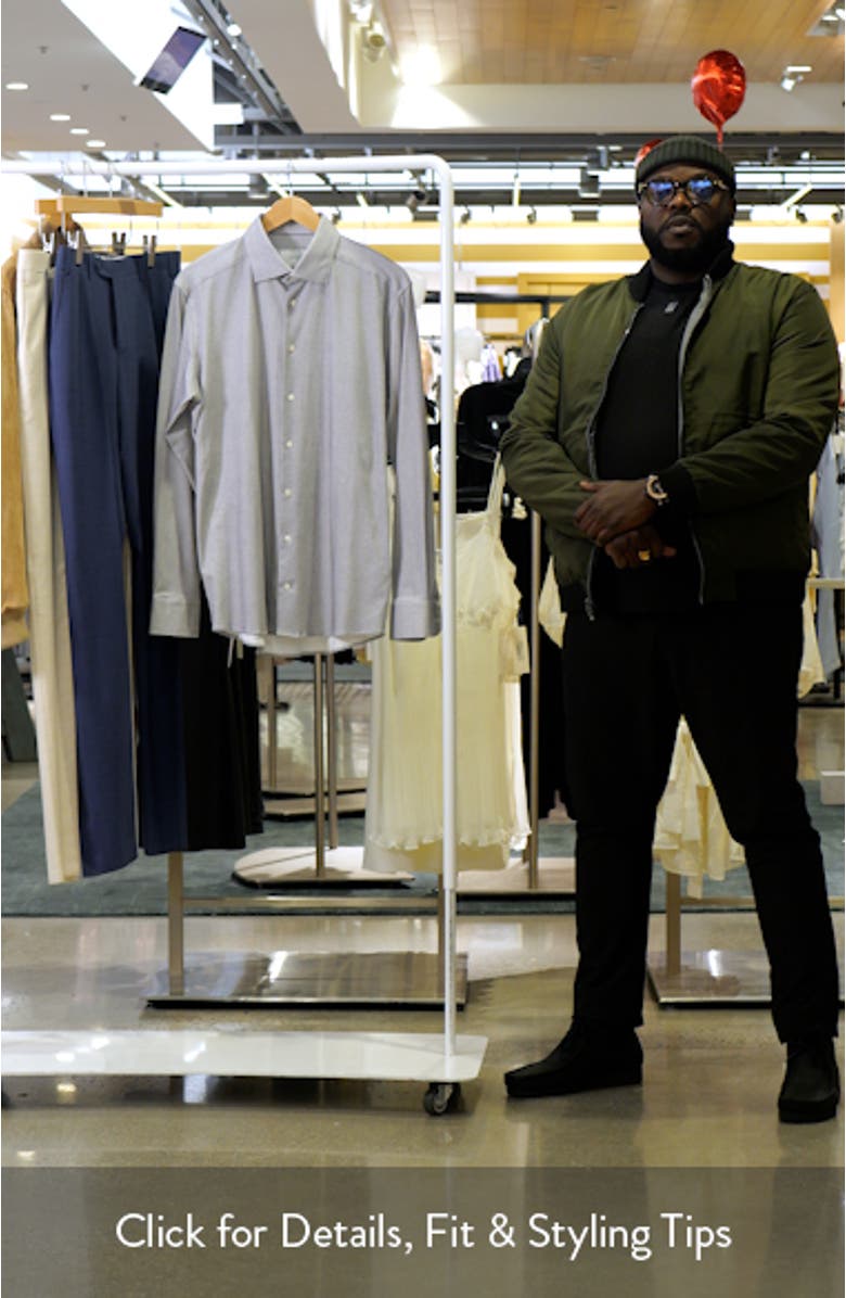 Slim Fit Solid 4Flex Dress Shirt, sales video thumbnail